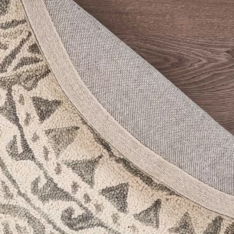geometric_round_waves_area_rug__ft_4.webp Geometric Round Waves Area Rug, 6 ft.>Kirklands Home Best