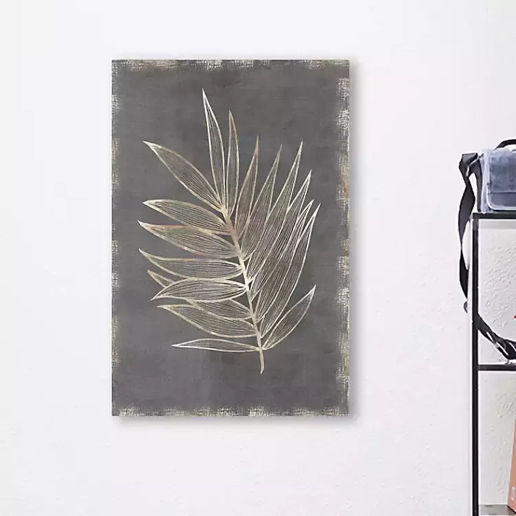 Gilded Botanical I Canvas Art Print>Kirklands Home Discount