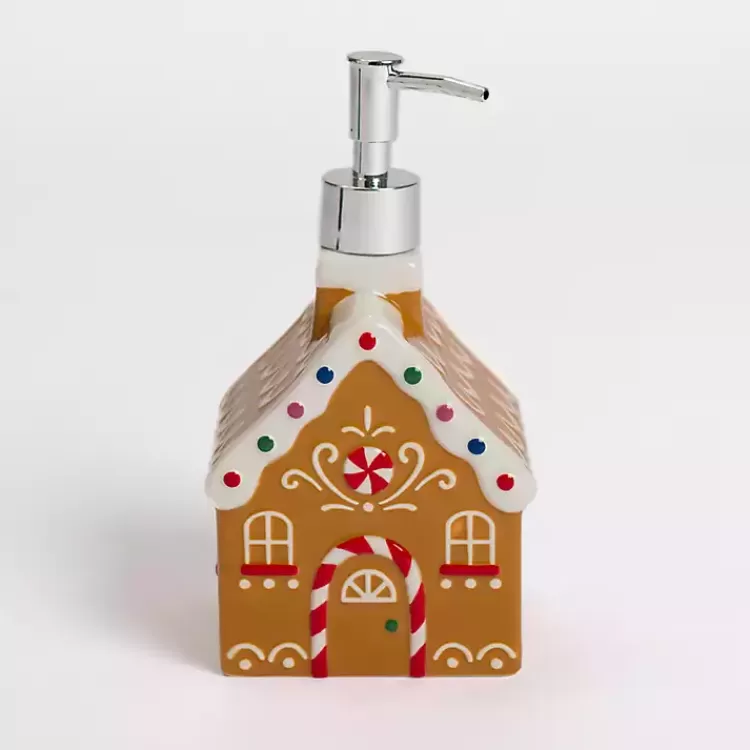 Gingerbread House Soap Dispenser>Kirklands Home Store