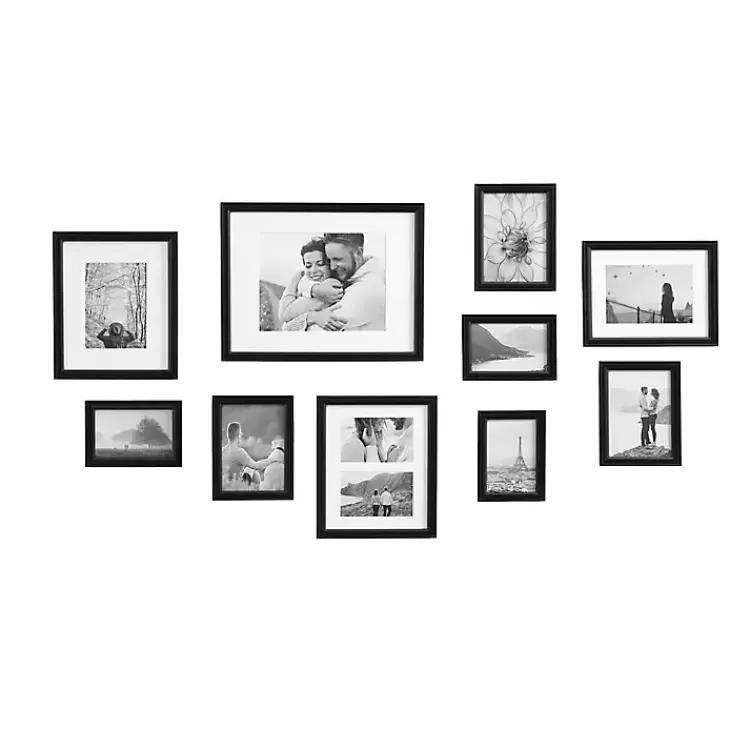 Glam Black 10-pc. Gallery Wall Frame Set>Kirklands Home Cheap