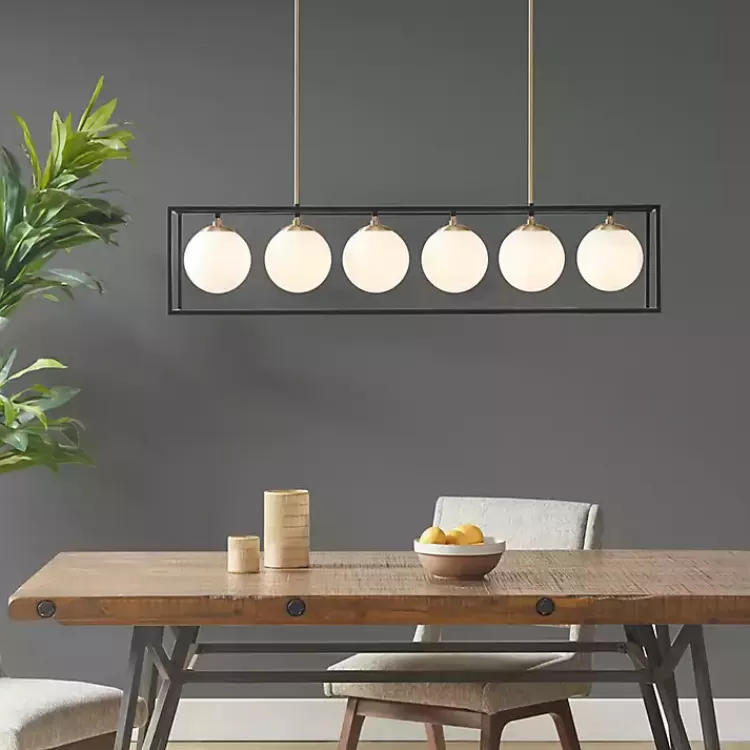 glass_globes_rectangle_chandelier_2.webp Glass Globes Rectangle Chandelier>Kirklands Home Outlet