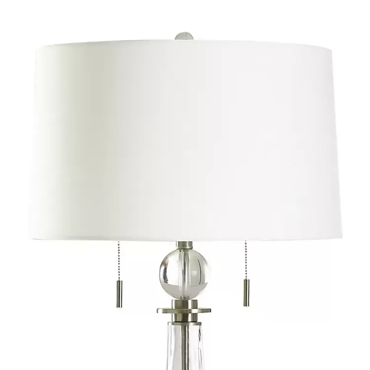 Glass Textured Teardrop Table Lamp>Kirklands Home New