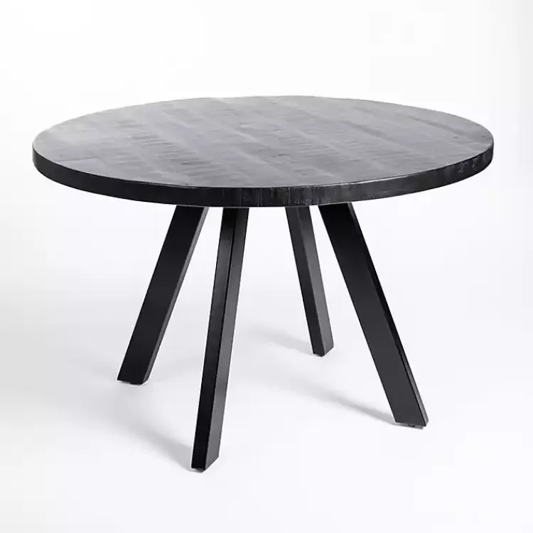 Glenn Midnight Wood Dining Table>Kirklands Home Online