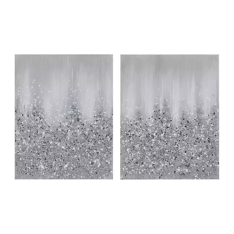 Glimmer Gradient 2-pc. Abstract Wall Art>Kirklands Home Discount