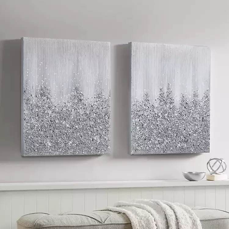Glimmer Gradient 2-pc. Abstract Wall Art>Kirklands Home Discount
