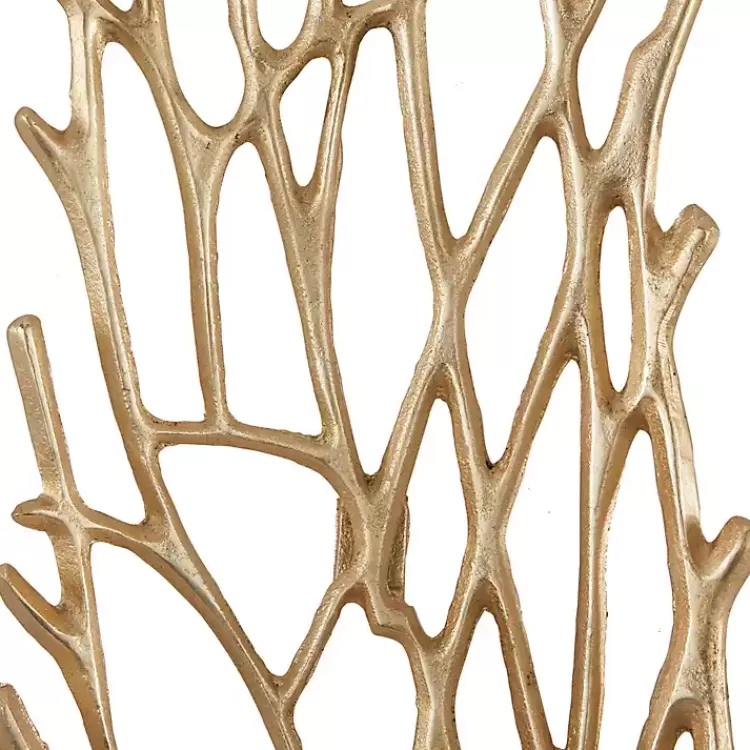 Metal Coral Panel Wall Plaques, Set of 2>Kirklands Home Discount