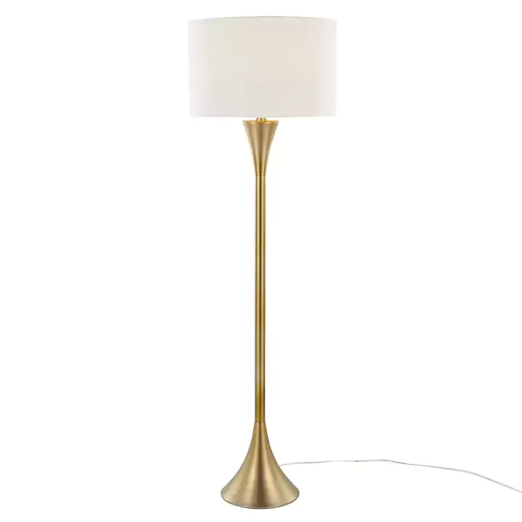 Metal Hourglass Floor Lamp>Kirklands Home Best Sale