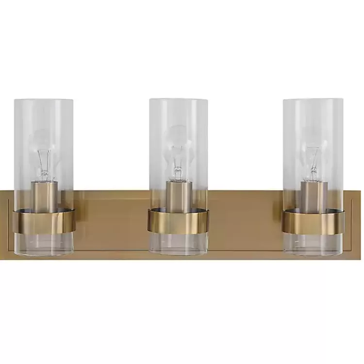 gold_metal_shade_vanity_light_2.webp Metal 3-Shade Vanity Light>Kirklands Home Online