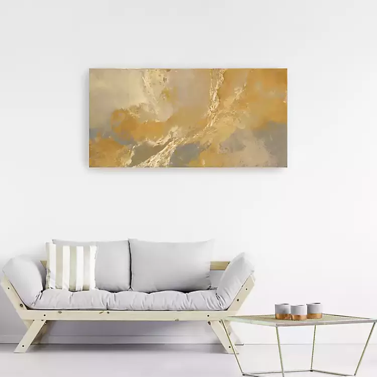 Gold Rush Canvas Art Print>Kirklands Home Cheap
