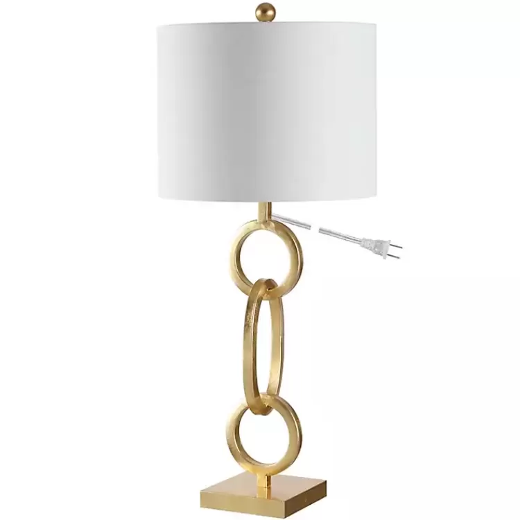 Gold Stacked Rings Alaia Table Lamp>Kirklands Home Flash Sale