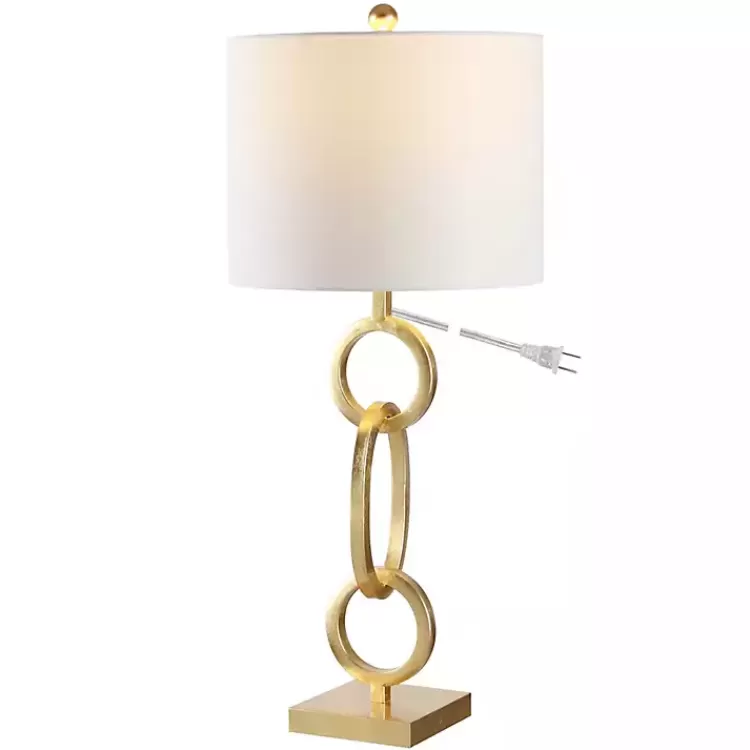 Gold Stacked Rings Alaia Table Lamp>Kirklands Home Flash Sale