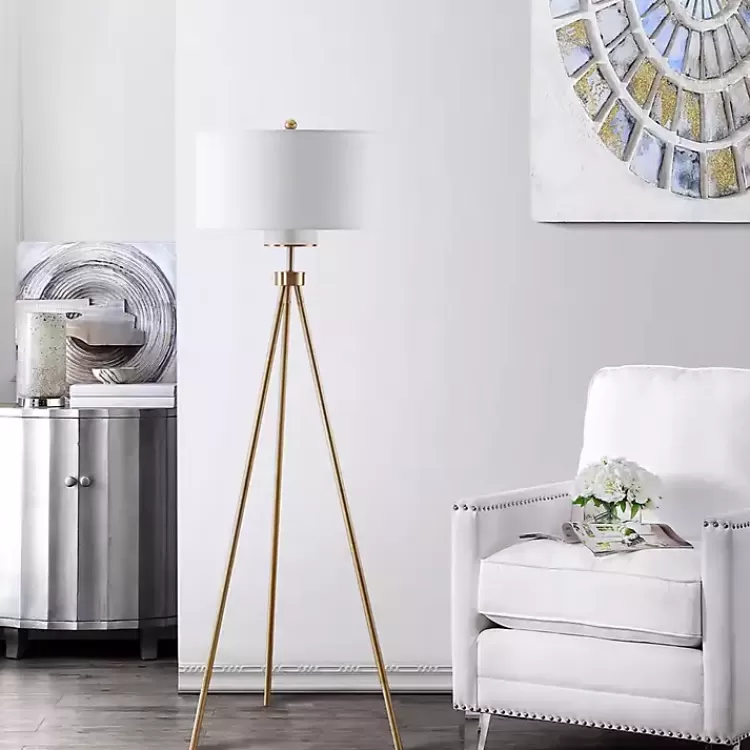 Tripod Modern Floor Lamp>Kirklands Home Clearance