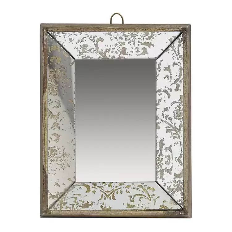 Gold Weathered Frame Wall Mirror, 9x12>Kirklands Home Cheap
