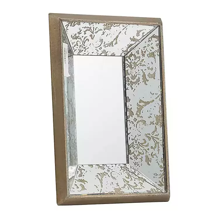 Gold Weathered Frame Wall Mirror, 9x12>Kirklands Home Cheap