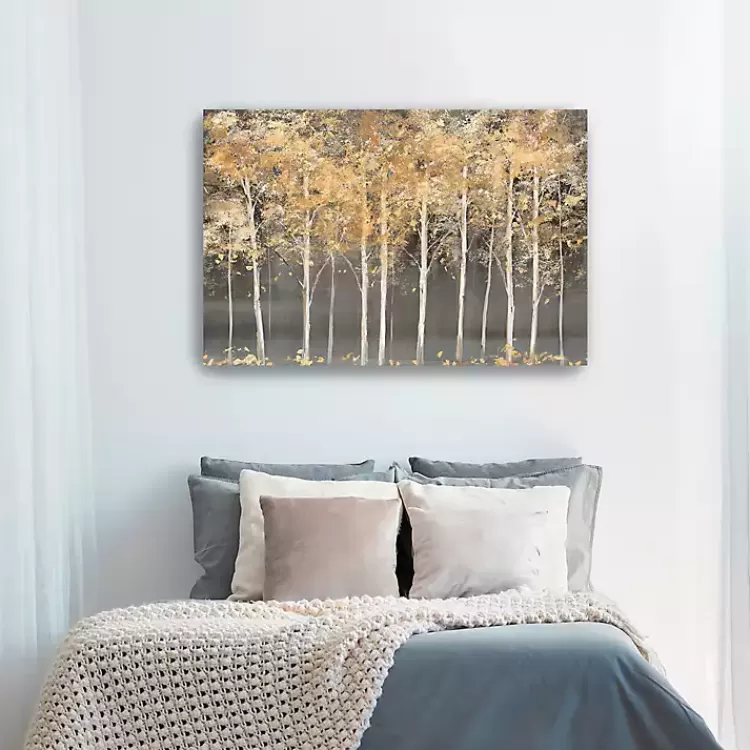 Golden Forest Light Giclee Canvas Art Print>Kirklands Home Best