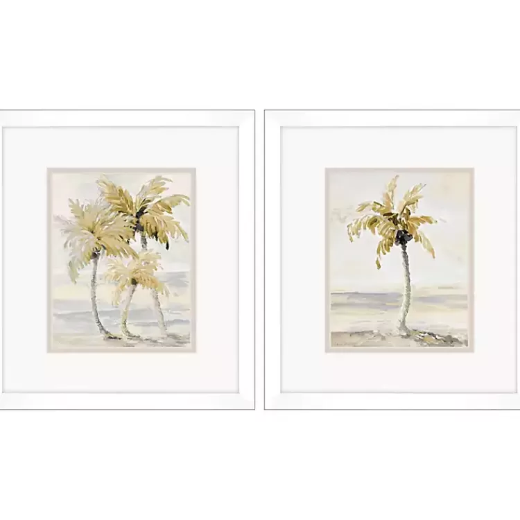 Golden Palm Framed Art Prints, Set of 2>Kirklands Home Cheap