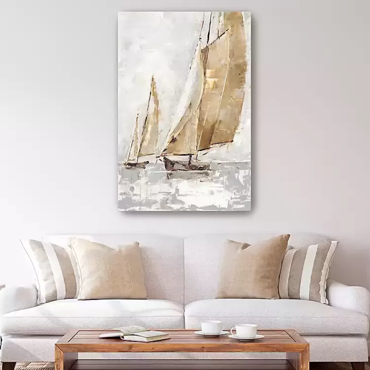 Golden Sails Canvas Art Print>Kirklands Home Best