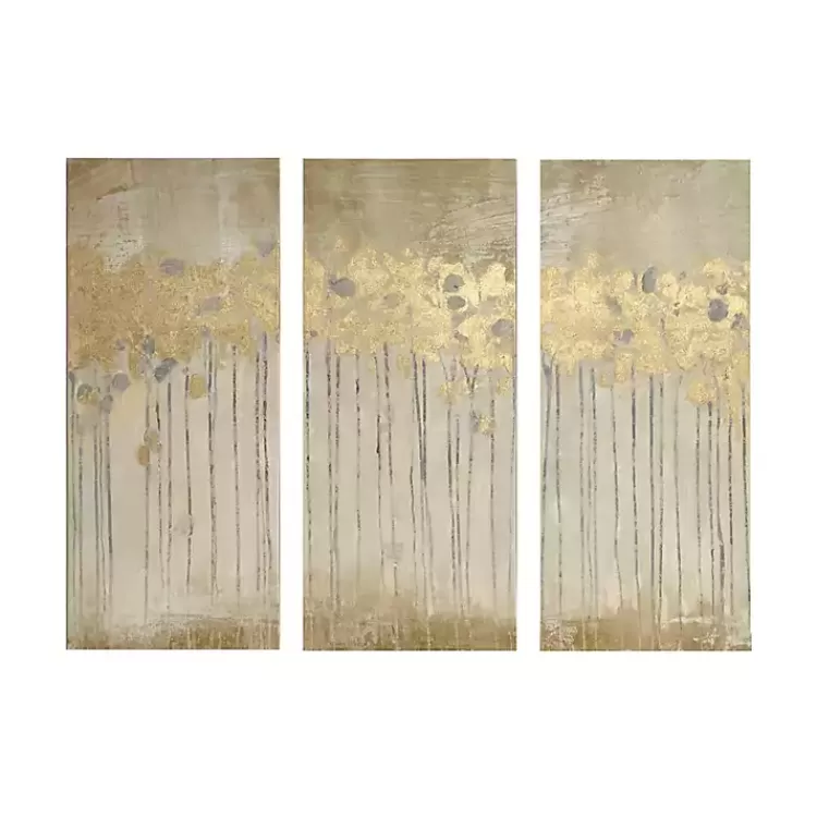 en Sandy Forest Canvas Art Prints, Set of 3>Kirklands Home Cheap