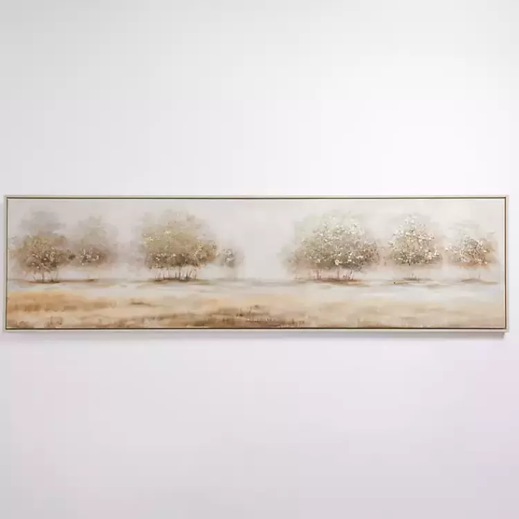 Golden Trees Framed Canvas Art Print>Kirklands Home Outlet