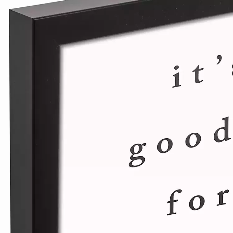 Good Day for a Good Day Framed Canvas Wall Plaque>Kirklands Home Hot