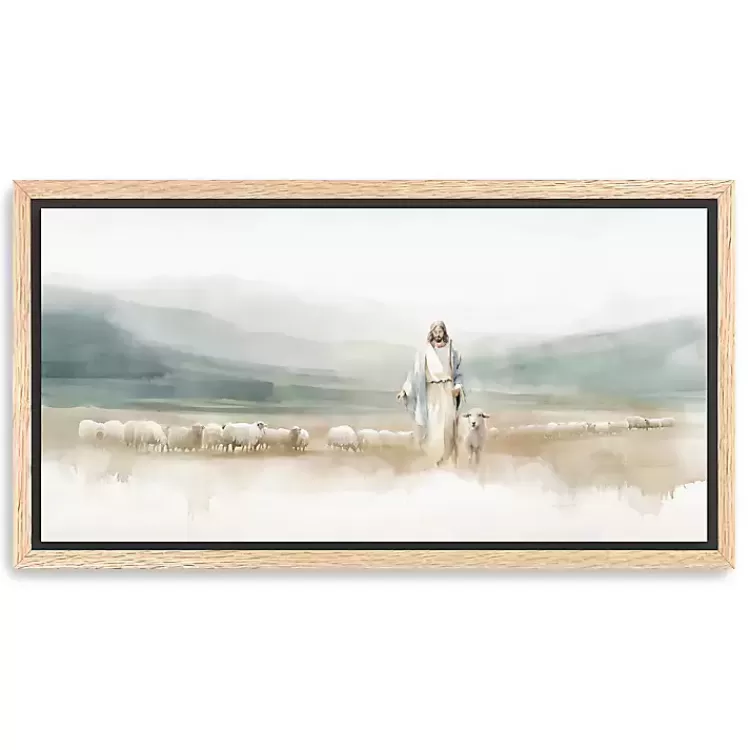 Good Shepherd Framed Canvas Art Print>Kirklands Home Flash Sale