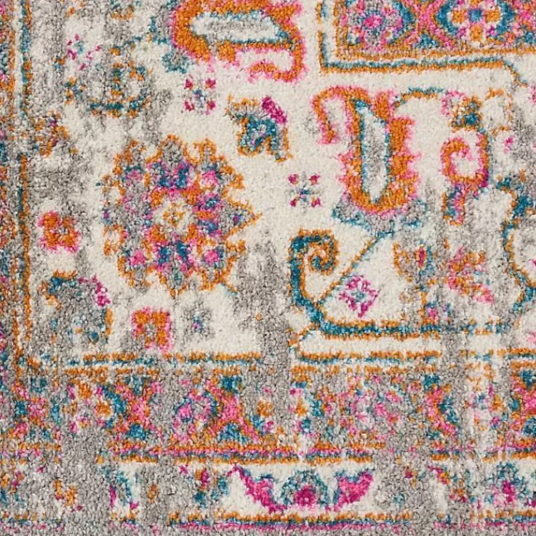 gray__pink_central_motif_botanical_area_rug_x_4-1.webp Gray & Pink Central Motif Botanical Area Rug, 9x12>Kirklands Home Fashion