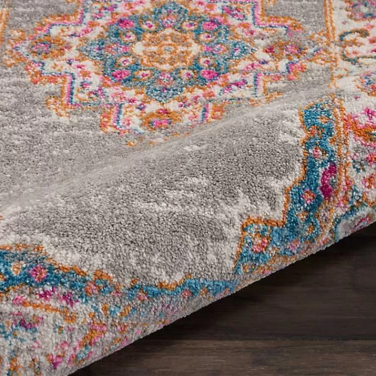 gray__pink_central_motif_botanical_area_rug_x_5-1.webp Gray & Pink Central Motif Botanical Area Rug, 9x12>Kirklands Home Fashion