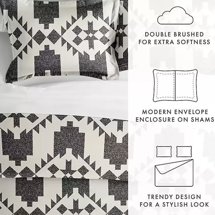 gray_adobe_diamond_pc_twin_duvet_cover_set_5.webp Gray Adobe Diamond 2-pc. Twin Duvet Cover Set>Kirklands Home Shop