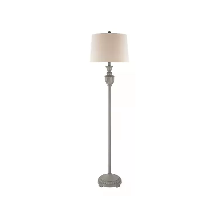 Gray Algood Metal Floor Lamp>Kirklands Home Cheap