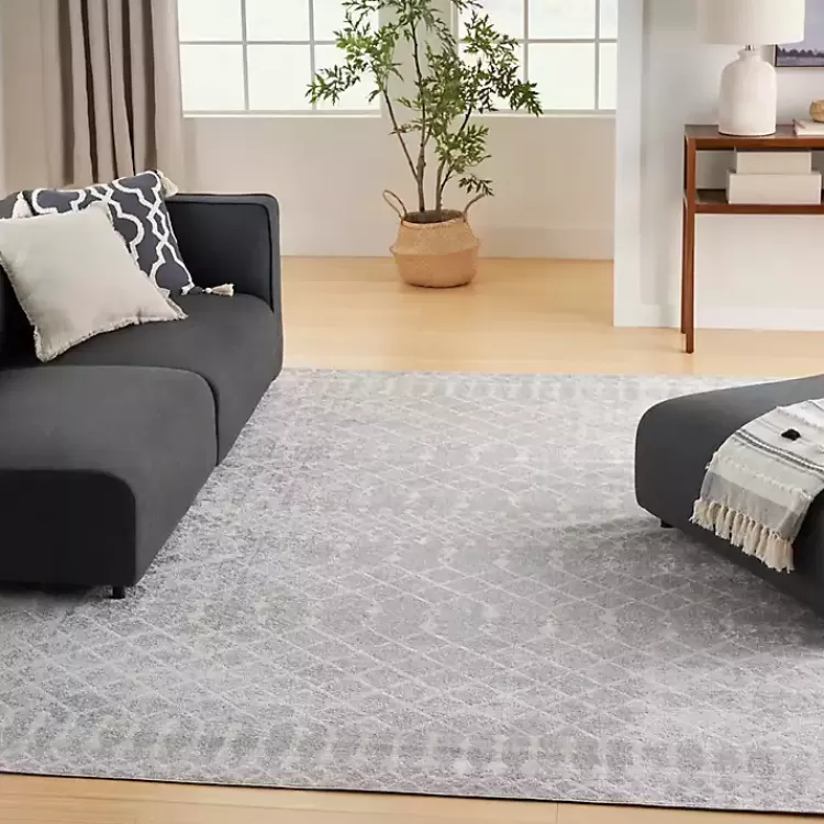gray_and_ivory_moroccan_trellis_area_rug_x_5-1.webp Gray and Ivory Moroccan Trellis Area Rug, 9x12>Kirklands Home Best Sale