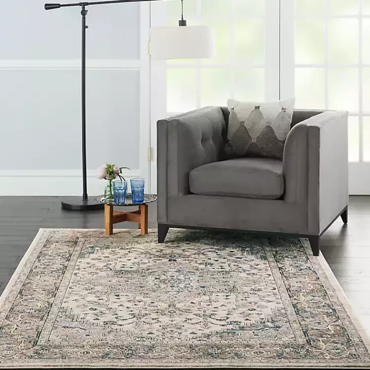 gray_and_ivory_nadia_medallion_area_rug_x_4-1.webp and Ivory Nadia Medallion Area Rug, 4x6>Kirklands Home Store
