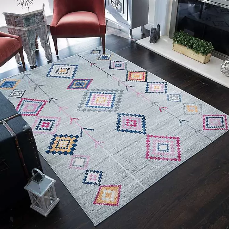 and Multicolor Aztec Area Rug, 8x10>Kirklands Home Cheap