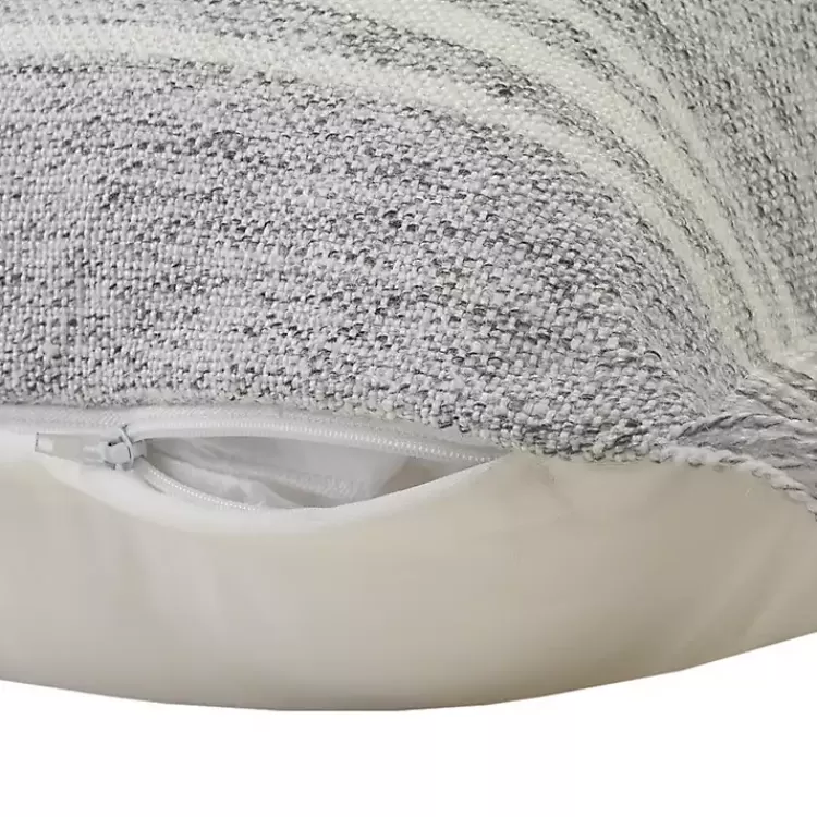 gray_and_white_triple_stripe_outdoor_pillow_3.webp Gray and White Triple Stripe Outdoor Pillow>Kirklands Home Hot