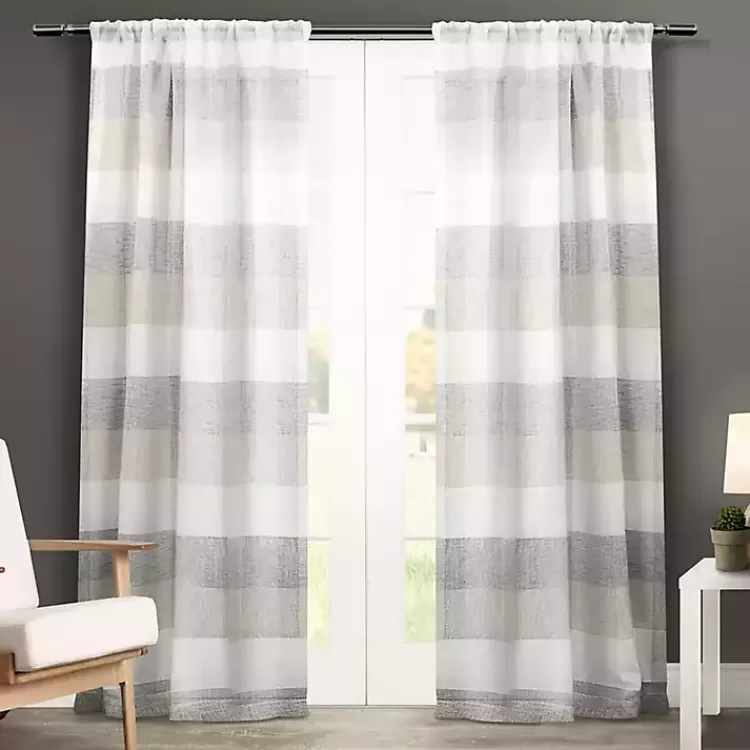 Becky Curtain Panel Set, 96 in.>Kirklands Home Best Sale