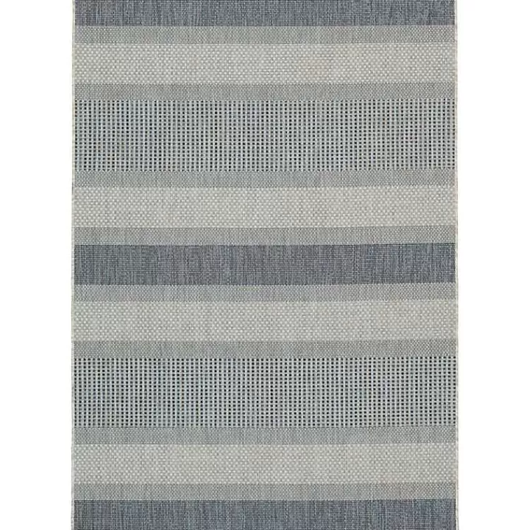 Blue Elletta Indoor/Outdoor Area Rug, 7x9>Kirklands Home Cheap