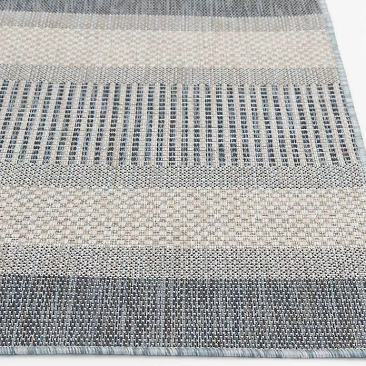Blue Elletta Indoor/Outdoor Area Rug, 7x9>Kirklands Home Cheap