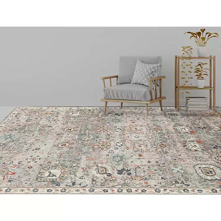 gray_bohemian_area_rug_x_6.webp Bohemian Area Rug, 5x7>Kirklands Home New