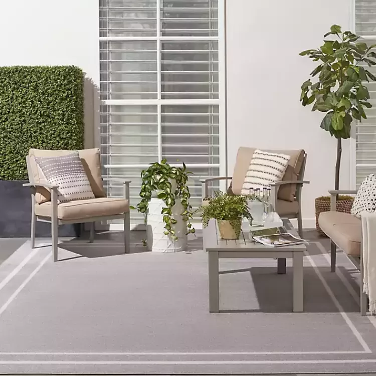 gray_bordered_indooroutdoor_area_rug_x_5-1.webp Bordered Indoor/Outdoor Area Rug, 8x10>Kirklands Home Cheap