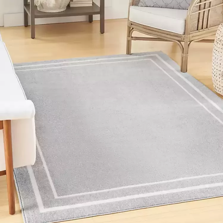 gray_bordered_indooroutdoor_area_rug_x_6-2.webp Bordered Indoor/Outdoor Area Rug, 5x7>Kirklands Home Cheap