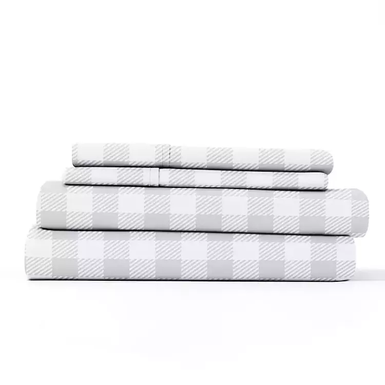 gray_country_plaid_pc_california_king_sheet_set_3.webp Gray Country Plaid 4-pc. California King Sheet Set>Kirklands Home Cheap