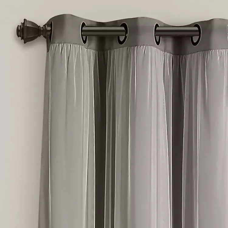 gray_curtain_panel_set_with_overlay__in_2.webp Curtain Panel Set with Overlay, 84 in.>Kirklands Home Cheap