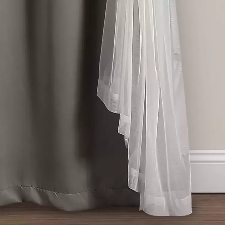 gray_curtain_panel_set_with_overlay__in_3.webp Curtain Panel Set with Overlay, 84 in.>Kirklands Home Cheap