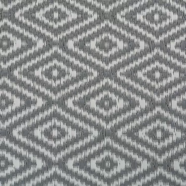 gray_diamond_outdoorindoor_area_rug_x_2.webp Diamond Outdoor/Indoor Area Rug, 4x6>Kirklands Home Cheap