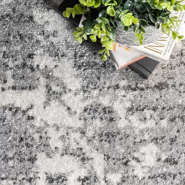 gray_distressed_power_loomed_area_rug_x_3.webp Gray Distressed Power Loomed Area Rug, 8x12>Kirklands Home Cheap