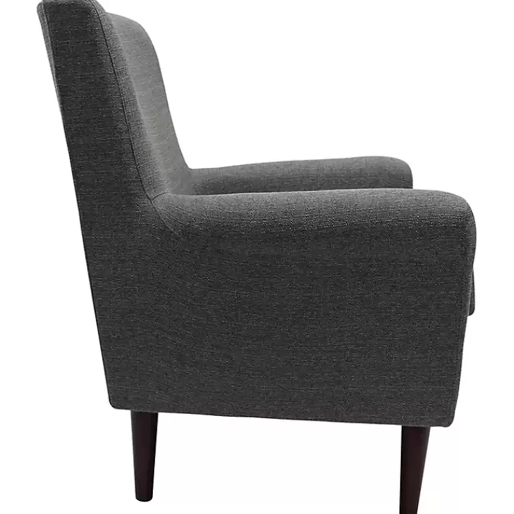 gray_ellen_rolled_arms_accent_chair_4.webp Ellen Rolled Arms Accent Chair>Kirklands Home Best Sale