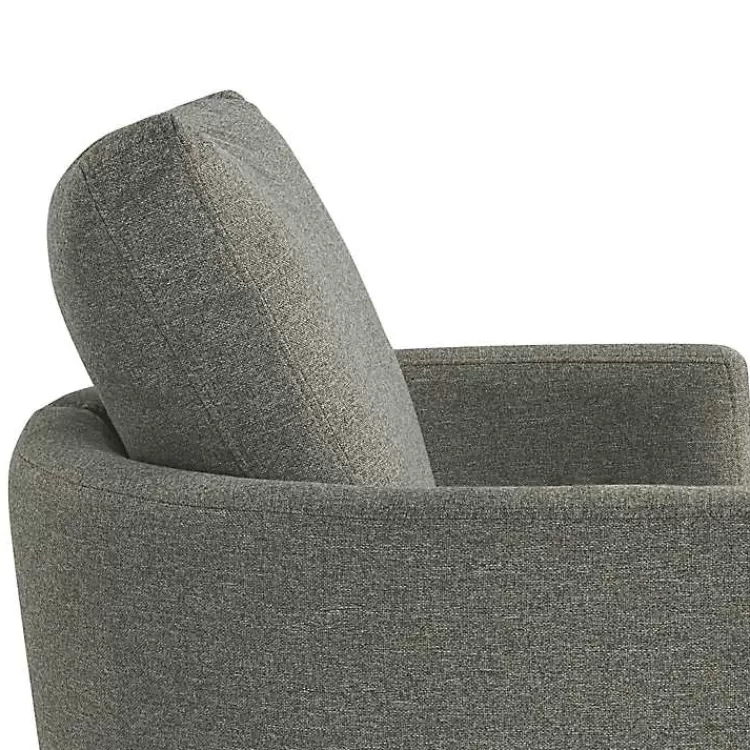 gray_elmhurst_swivel_accent_chair_7.webp Elmhurst Swivel Accent Chair>Kirklands Home Best