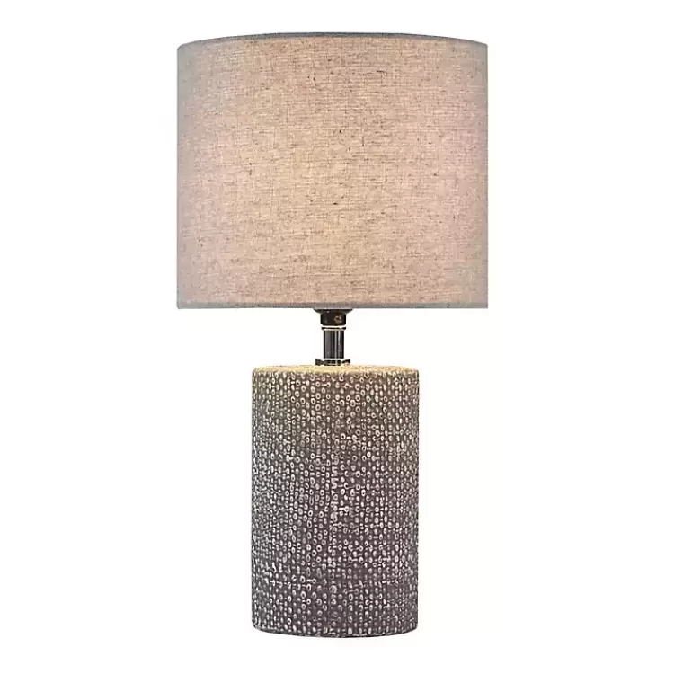 gray_embossed_ceramic_bayard_table_lamp_3.webp Embossed Ceramic Bayard Table Lamp>Kirklands Home Hot