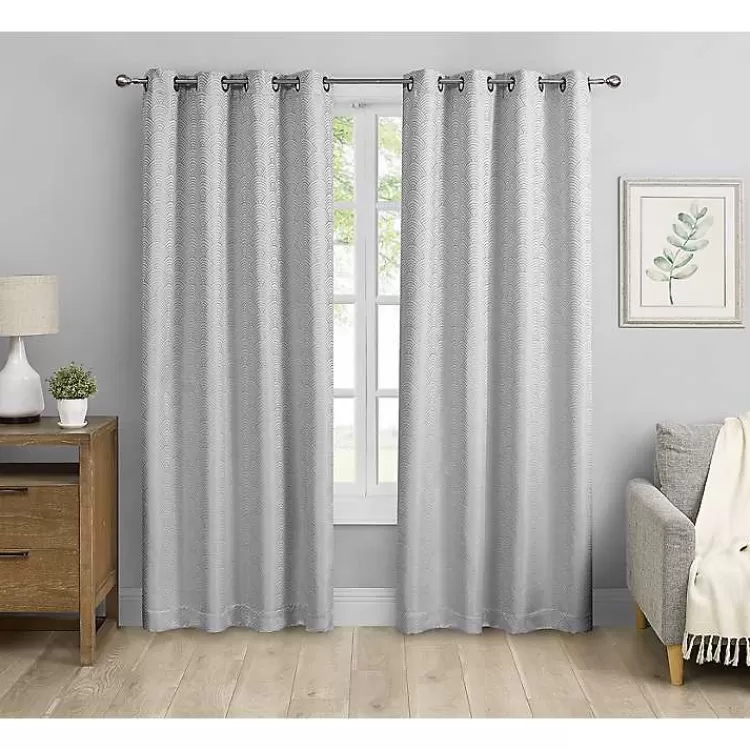 Fans Blackout Curtain Panel Set, 96 in.>Kirklands Home Cheap
