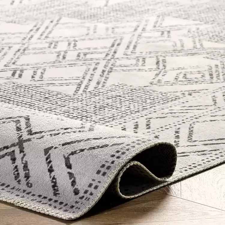 gray_geometric_medallion_washable_runner_4.webp Gray Geometric Medallion Washable Runner>Kirklands Home New