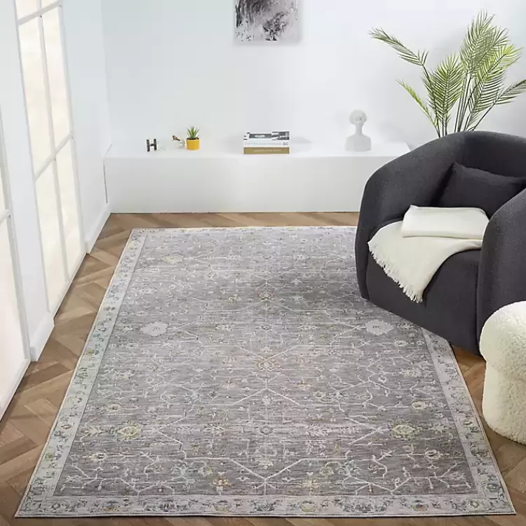Gray Ivory Area Rug, 5x8>Kirklands Home Store
